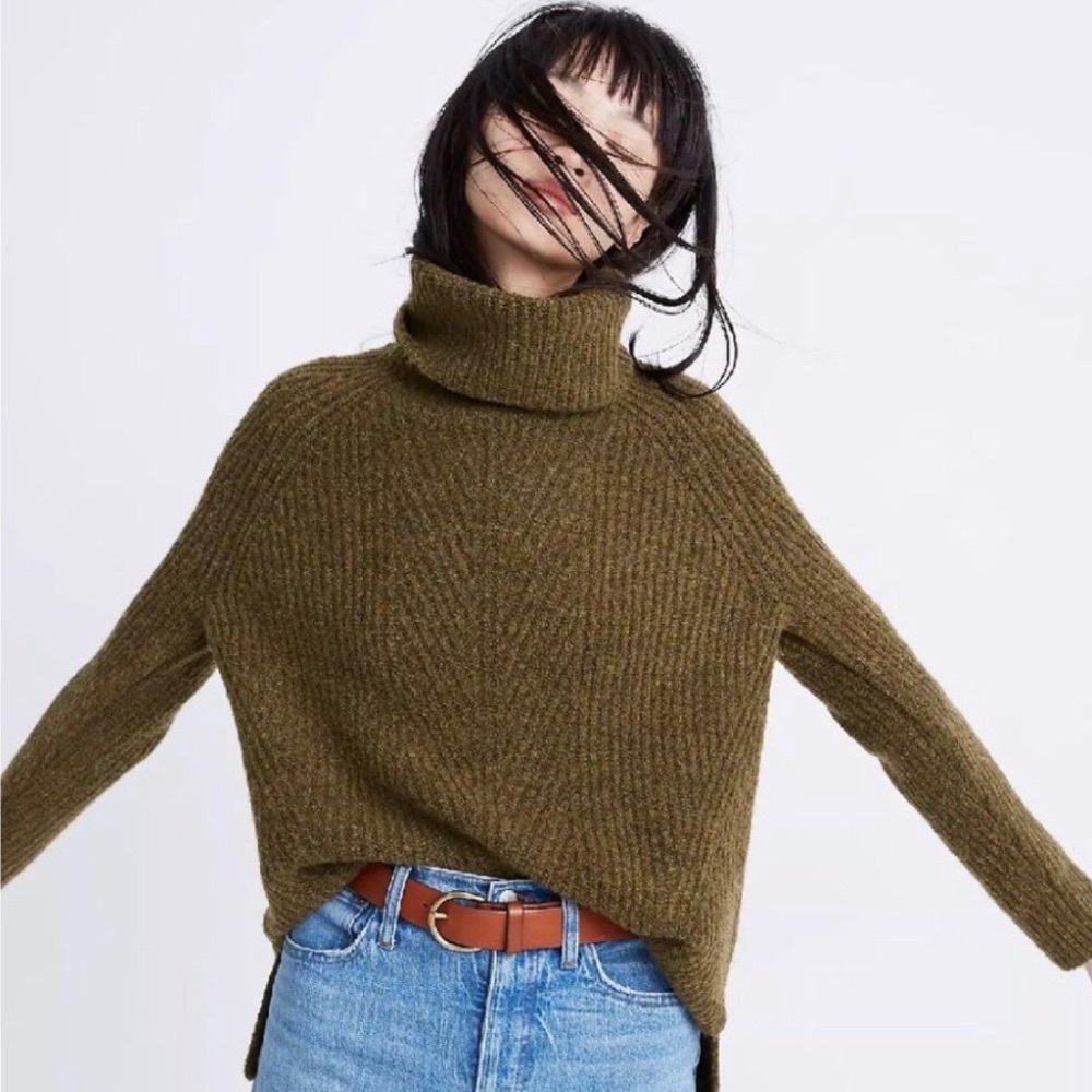 Madewell Mercer Turtleneck in Coziest Yarn